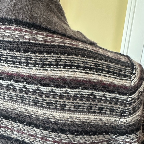 Eddie Bauer | Wool/Cashmere Blend Open Front Drape Cardigan - Picture 7 of 9